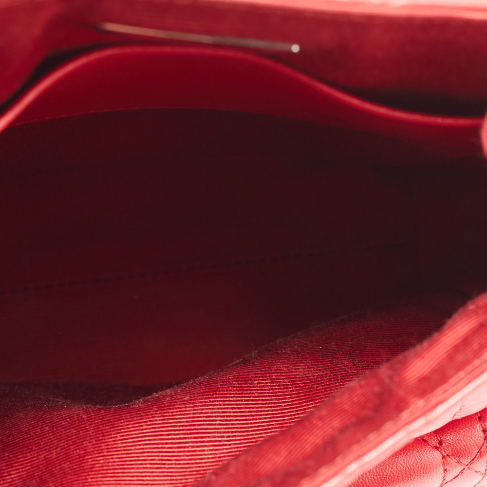 DIOR Red Cannage Quilted Leather Small Stardust Backpack - Picture 8 of 8